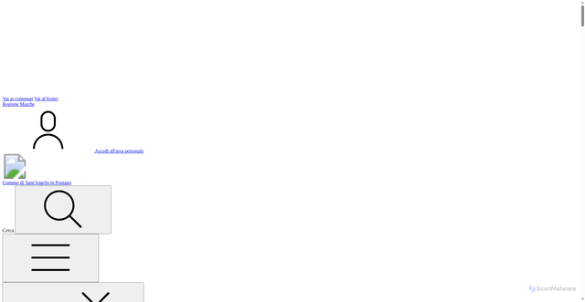 Security scan screenshot of https://www.comune.santangeloinpontano.mc.it/