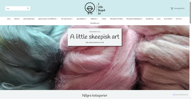 Security scan screenshot of https://sheepish.se