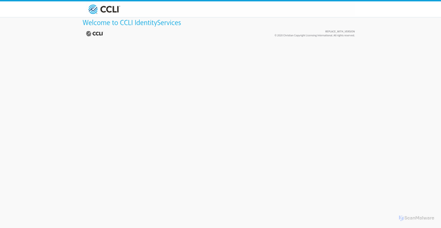 Security scan screenshot of https://identityservices.ccli.com