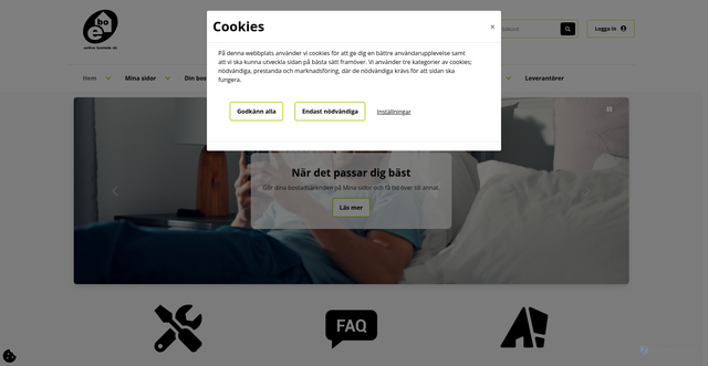 Security scan screenshot of https://ebo.se