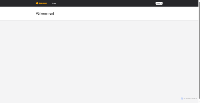 Security scan screenshot of https://playingo.se