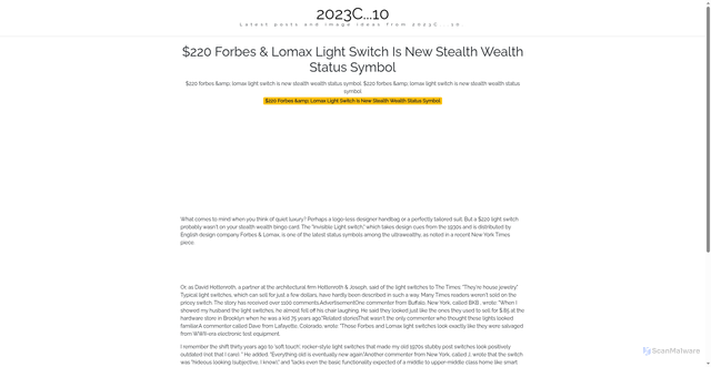 Security scan screenshot of https://cakrawalapixellab-dpet3uwhks0r.edgeone.app/220-forbes-lomax-light-switch-is-new-stealth-wealth-status-symbol.html