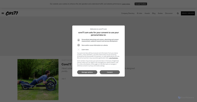 Security scan screenshot of ajax.googleapis.com