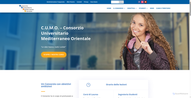 Security scan screenshot of https://cumo.it/