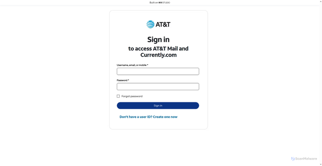 Security scan screenshot of https://atly04.wixstudio.com/vkjsvksk