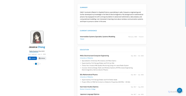 Security scan screenshot of https://jessicakchong.pages.dev/