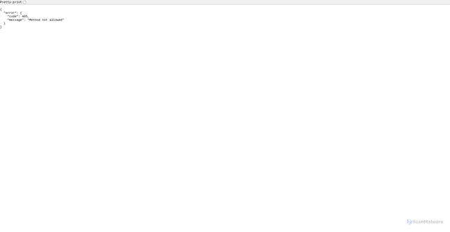 Security scan screenshot of https://cr.brave.com