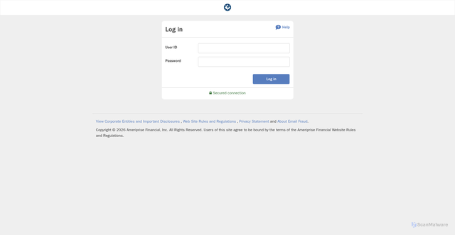 Security scan screenshot of https://advisorcompass.com
