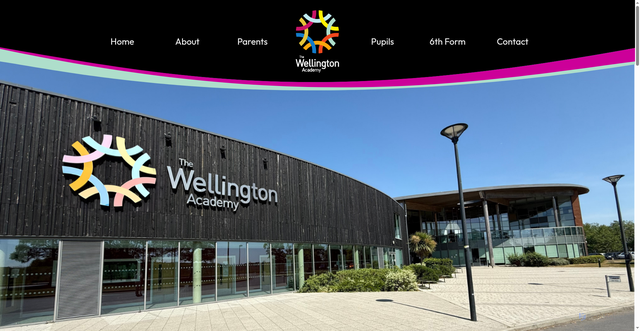 Security scan screenshot of https://www.thewellingtonacademy.org.uk/