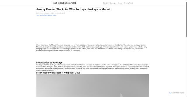 Security scan screenshot of https://picreportblog-dpl3od6ob166.edgeone.app/actor-who-portrays-hawkeye-marvel.html