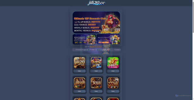 Security scan screenshot of jili20.top