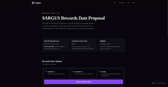 Security scan screenshot of https://1-argusworld.pages.dev/