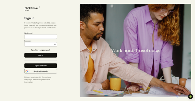 Security scan screenshot of https://my.clicktravel.com
