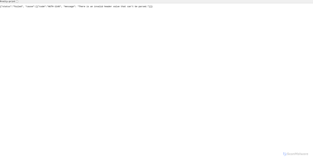 Security scan screenshot of https://cls-09a3f54973f64a1bbb00b7d68cbc7b80.cls.ocp.oraclecloud.com