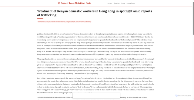 Security scan screenshot of https://jfflonlinehugo-wtlittsh7o.edgeone.app/3257-treatment-of-kenyan-domestic-workers-in-hong-kong-in-spotlight-amid-reports-of-trafficking.html