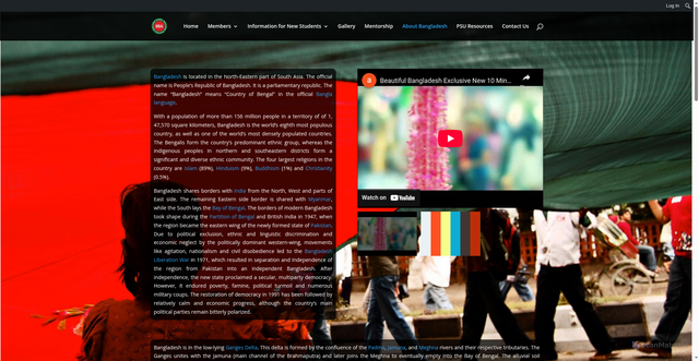 Security scan screenshot of https://sites.psu.edu/bsapsu/about-bangladesh/
