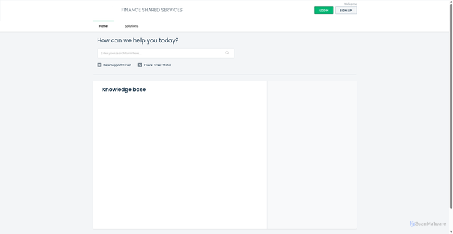 Security scan screenshot of https://usgfss.freshdesk.com
