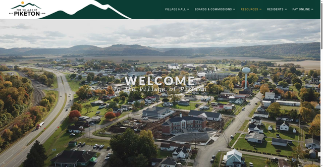 Security scan screenshot of https://piketonohio.gov/