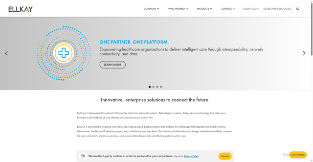 Security scan screenshot of https://www.ellkay.com