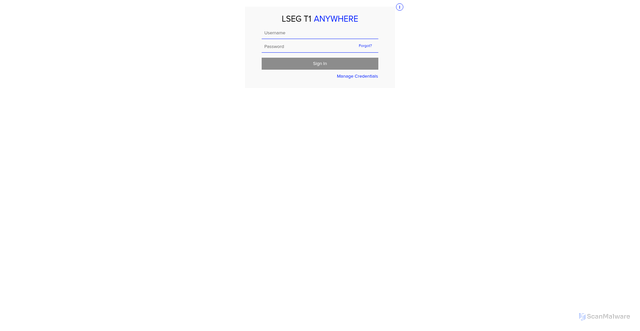 Security scan screenshot of https://t1.lseg.com