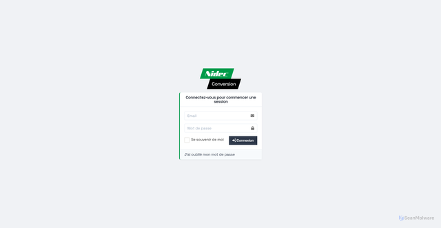 Security scan screenshot of https://nidec-asi-online.com