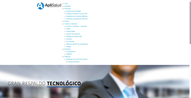Security scan screenshot of https://aplisalud.com