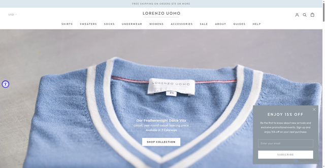 Security scan screenshot of https://www.lorenzouomo.com