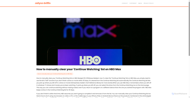 Security scan screenshot of https://exclusivedigesthugo-b3f5iz50o2.edgeone.app/17685-how-to-manually-clear-your-continue-watching-list-on-hbo-max.html