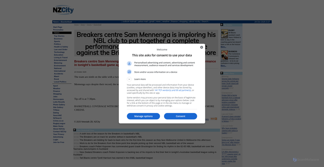 Security scan screenshot of https://s7.nzcity.co.nz/news/article.aspx?id=432632