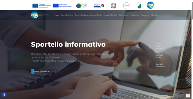 Security scan screenshot of https://www.adsuchietipescara.it/