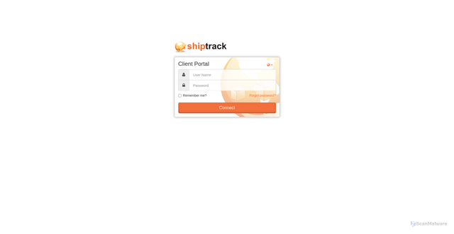 Security scan screenshot of https://pd-sm-dispatch.shiptrackapp.com