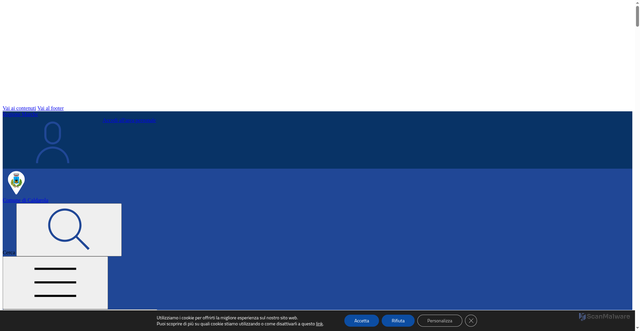 Security scan screenshot of https://www.comune.caldarola.mc.it/