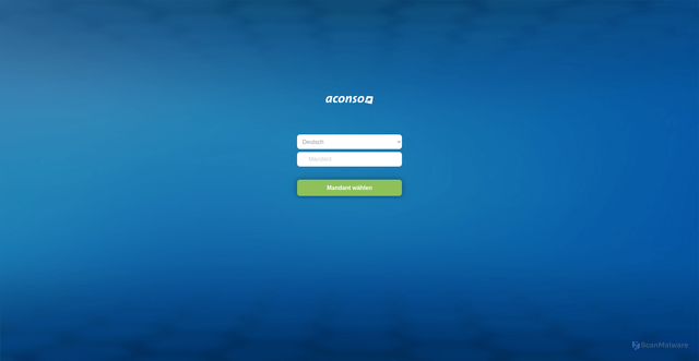 Security scan screenshot of https://aconso.cloud