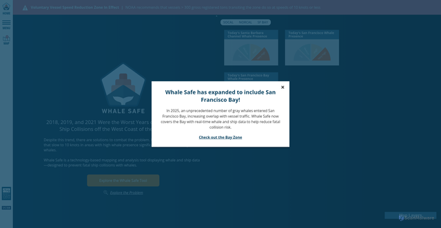 Security scan screenshot of https://whalesafe.com/