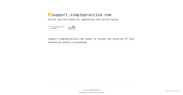 Security scan screenshot of https://simplepractice.zendesk.com