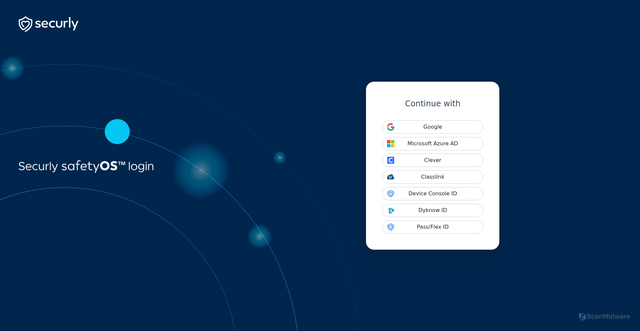 Security scan screenshot of https://flex.securly.com