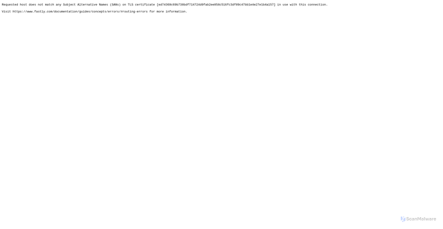 Security scan screenshot of https://www-cdn.production.govuk.service.gov.uk