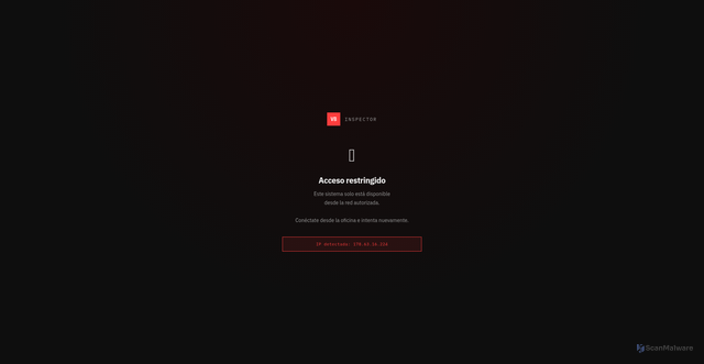 Security scan screenshot of http://vb-inspector-imiflex.pages.dev/