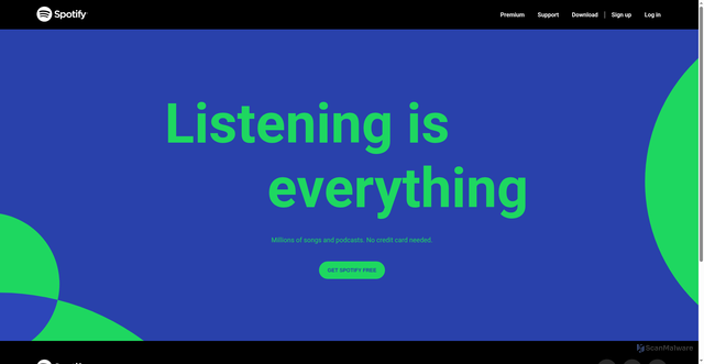 Security scan screenshot of http://spotify-client-beta.vercel.app/