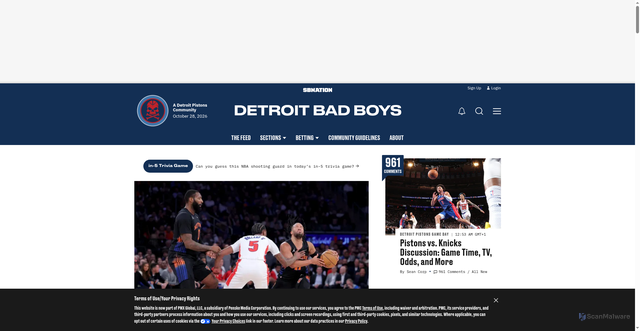 Security scan screenshot of https://detroitbadboys.com