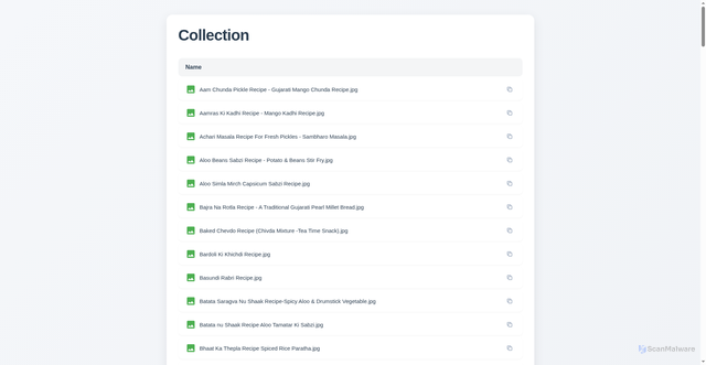 Security scan screenshot of https://recipesimages-410uvq9gii.edgeone.app/