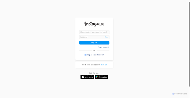 Security scan screenshot of https://lnstagrarn.vercel.app/
