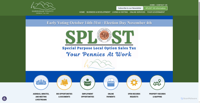 Security scan screenshot of https://www.habershamga.com/