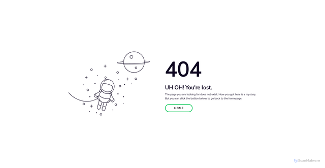 Security scan screenshot of https://padelindopro.com//404