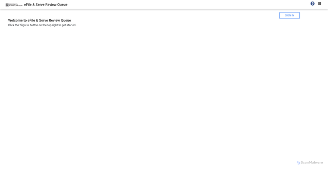 Security scan screenshot of https://minnesota-review.fileandserve.tylertech.cloud