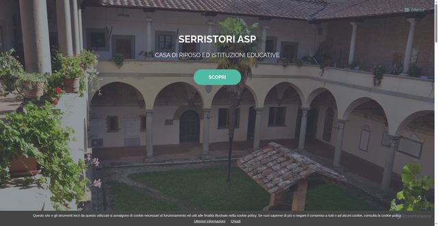 Security scan screenshot of https://www.aspserristoricastiglionfiorentino.it/