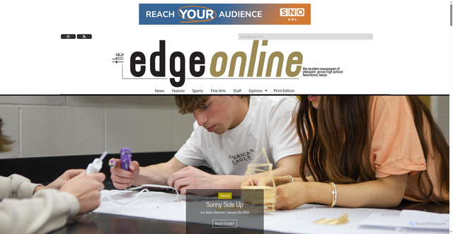 Security scan screenshot of http://pgedgeonline.net/