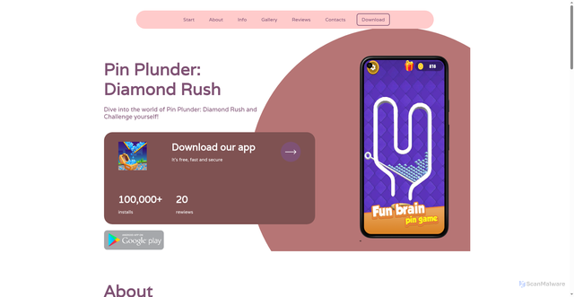 Security scan screenshot of http://citadelquantum.shop/