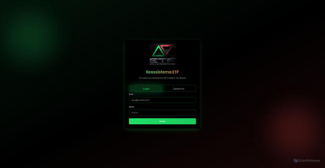 Security scan screenshot of http://ecossistemaetf.com/