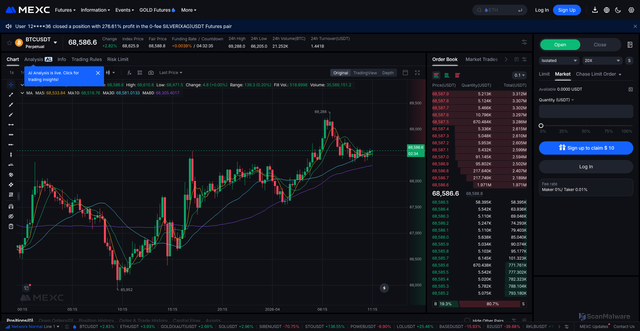 Security scan screenshot of https://futures.flytogarden.com